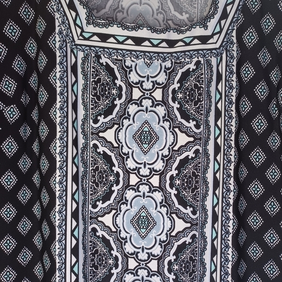 MSK multi pattern mini 70’s dress - Picture 6 of 10